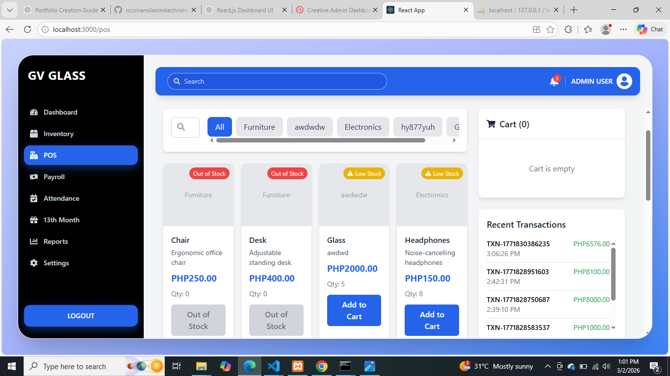 Portfolio | React JS & React Native Developer